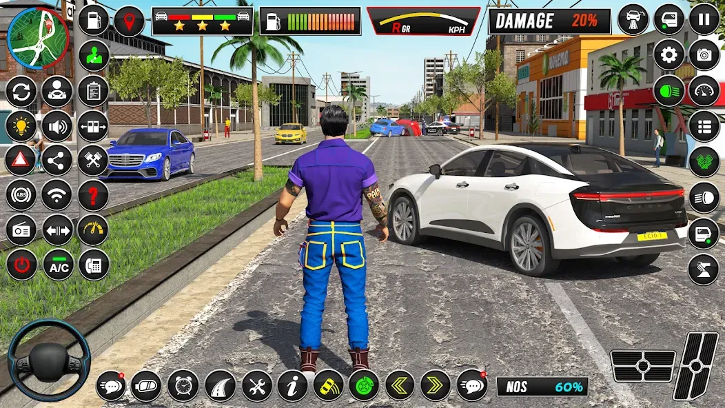 Driving School - Car Games 3D  [МОД Menu] Screenshot 1