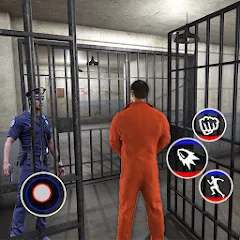 Взломанная Prison Escape- Jail Break Game (Побег из тюрьмы 3D)  [МОД Все открыто] - последняя версия apk на Андроид