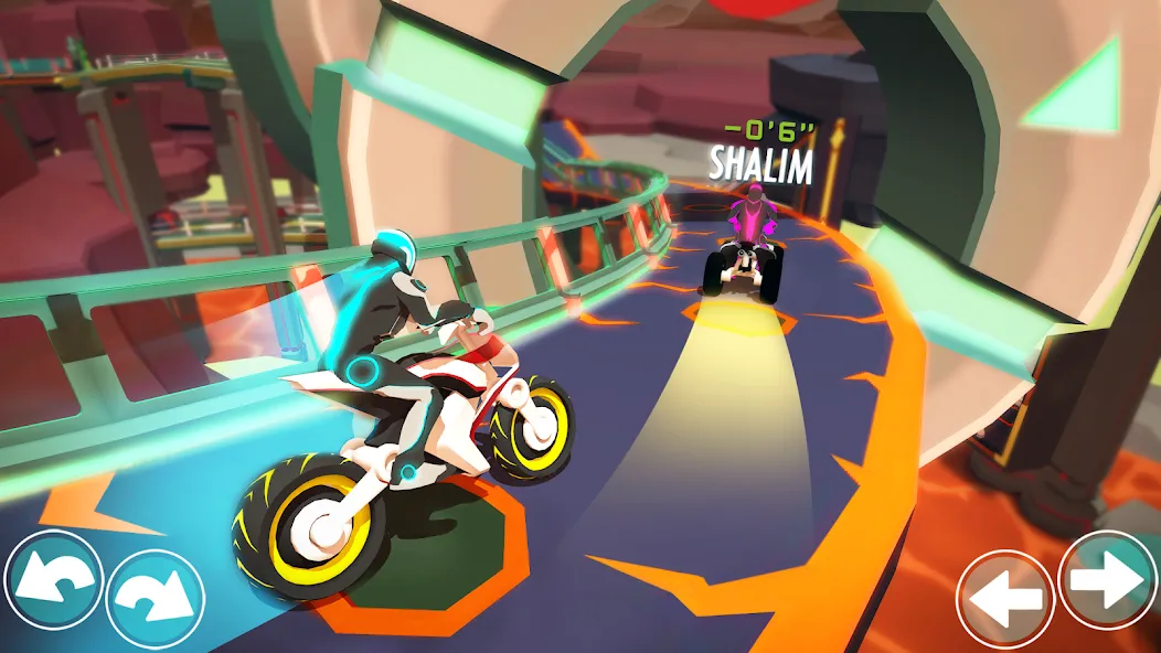 Gravity Rider: Space Bike Race (Гравити Райдер)  [МОД Unlimited Money] Screenshot 4