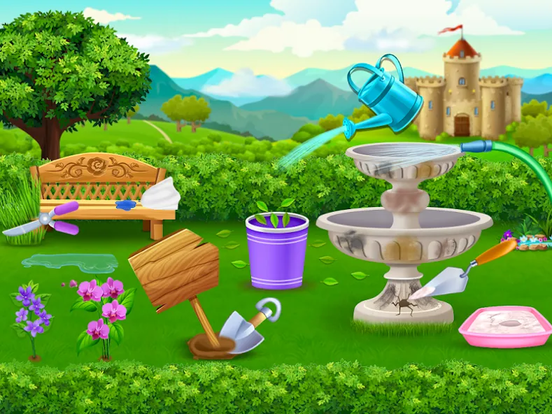 Princess house cleaning advent  [МОД Unlocked] Screenshot 3