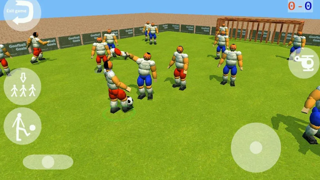 Goofball Goals Soccer Game 3D (Гуфбол Голз Соккер Гейм 3Д)  [МОД Unlocked] Screenshot 1