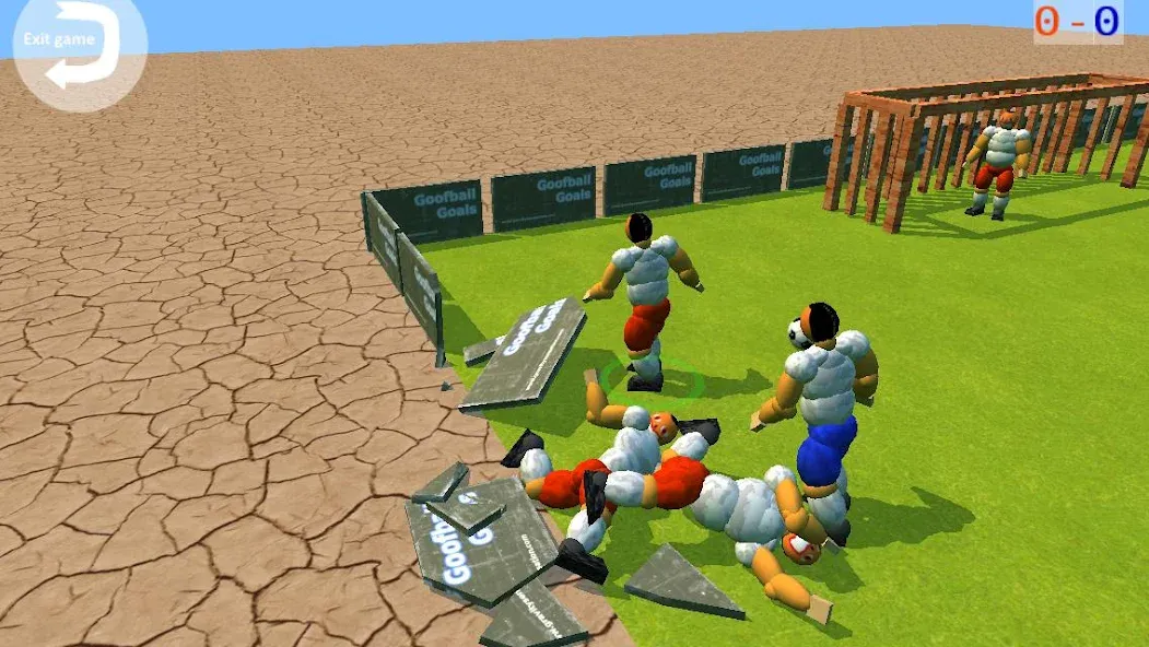 Goofball Goals Soccer Game 3D (Гуфбол Голз Соккер Гейм 3Д)  [МОД Unlocked] Screenshot 2