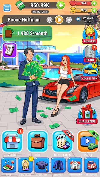 Rich Inc. Business & Idle Life  [МОД Бесконечные монеты] Screenshot 5