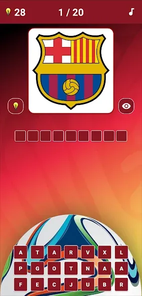 Guess the Soccer Logo Quiz  [МОД Меню] Screenshot 3