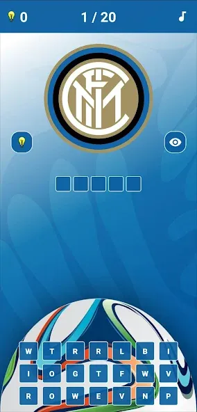 Soccer Clubs Logo Quiz  [МОД Много монет] Screenshot 3