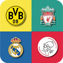 Взломанная Soccer Clubs Logo Quiz  [МОД Много монет] - полная версия apk на Андроид