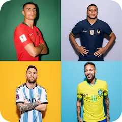 Взлом Guess The Soccer Player Quiz  [МОД Mega Pack] - полная версия apk на Андроид