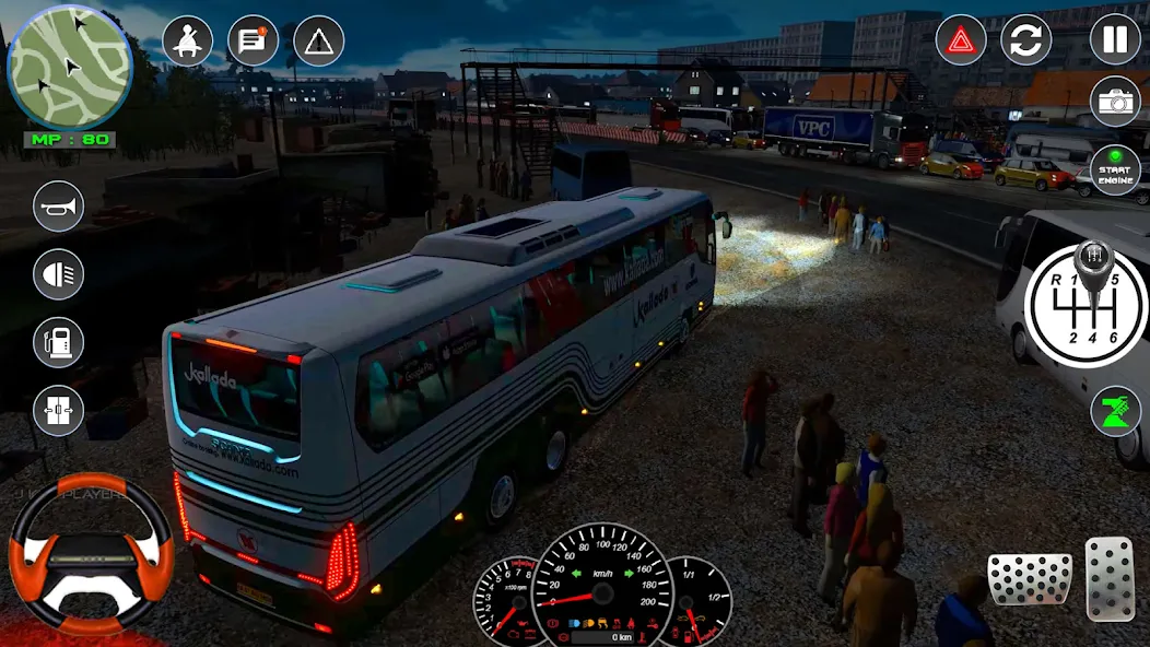 Bus Simulator 2023 - City Bus  [МОД Unlimited Money] Screenshot 1