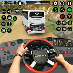 Взломанная Bus Simulator 2023 - City Bus  [МОД Unlimited Money] - стабильная версия apk на Андроид