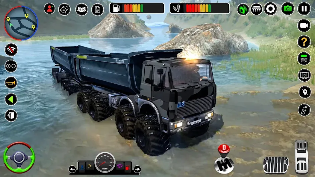 Offroad Mud Truck Simulator 3D  [МОД Unlimited Money] Screenshot 2