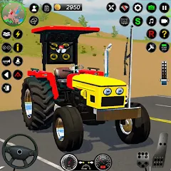 Взлом Real Farmer Tractor Drive Game (Фармер Трактор 3Д Фермерские Игры)  [МОД Много денег] - полная версия apk на Андроид