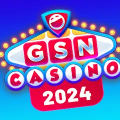 Скачать взломанную GSN Casino: Slot Machine Games (ГСН Казино)  [МОД Много монет] - последняя версия apk на Андроид