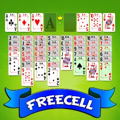 Взлом FreeCell Solitaire - Card Game  [МОД Бесконечные монеты] - полная версия apk на Андроид