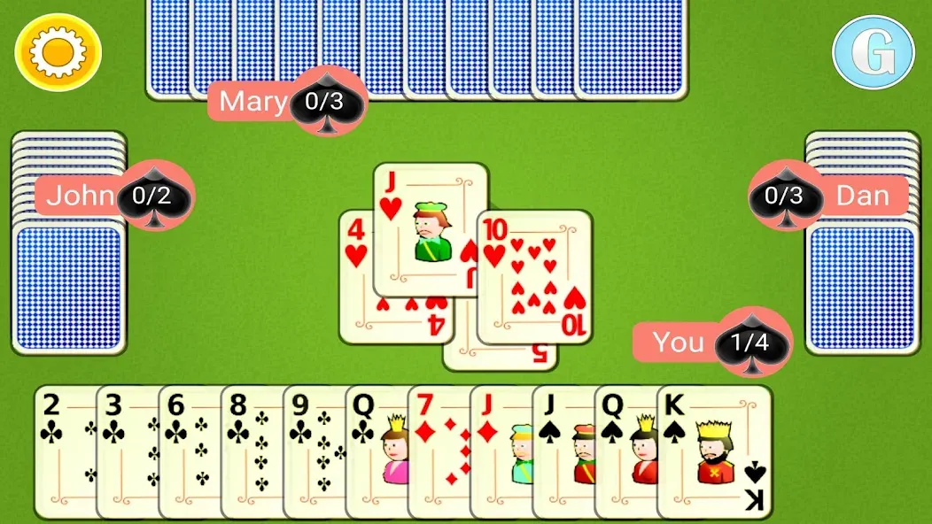 Spades Mobile  [МОД Бесконечные деньги] Screenshot 5