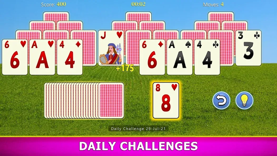 TriPeaks Solitaire Mobile  [МОД Unlocked] Screenshot 5