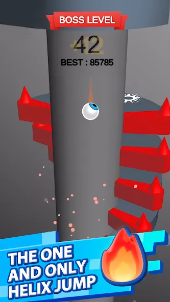 Helix Jump (Хеликс Джамп)  [МОД Бесконечные деньги] Screenshot 1