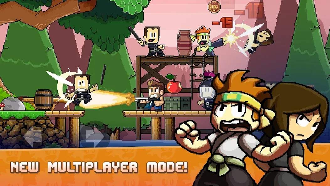 Dan the Man: Action Platformer (Дэн зе Мэн)  [МОД Menu] Screenshot 4