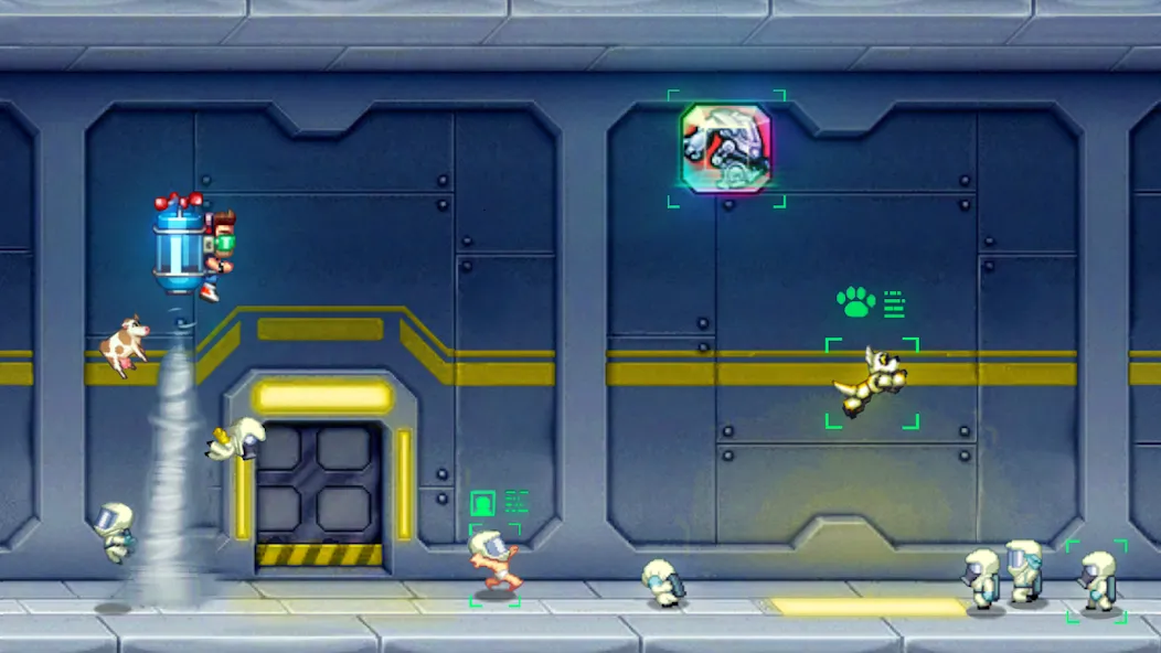 Jetpack Joyride (Джетпак Джойрайд)  [МОД Все открыто] Screenshot 3