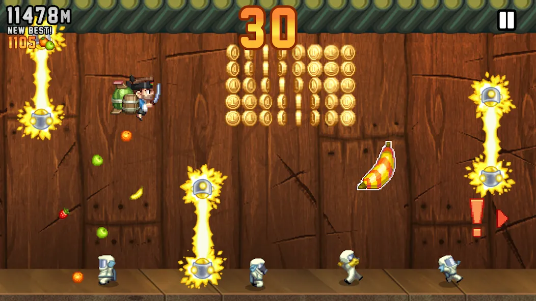 Jetpack Joyride (Джетпак Джойрайд)  [МОД Все открыто] Screenshot 5