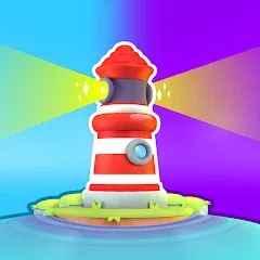 Скачать взломанную Lighthouse Island (Лайтхаус айленд)  [МОД Много монет] - последняя версия apk на Андроид