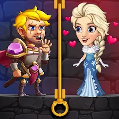 Скачать взлом Mr. Knight: Pin Puzzles  [МОД Много денег] - последняя версия apk на Андроид