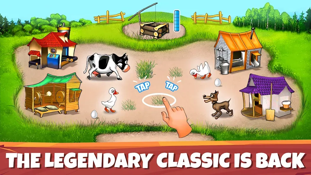 Farm Frenzy：Legendary Classics  [МОД Бесконечные монеты] Screenshot 1