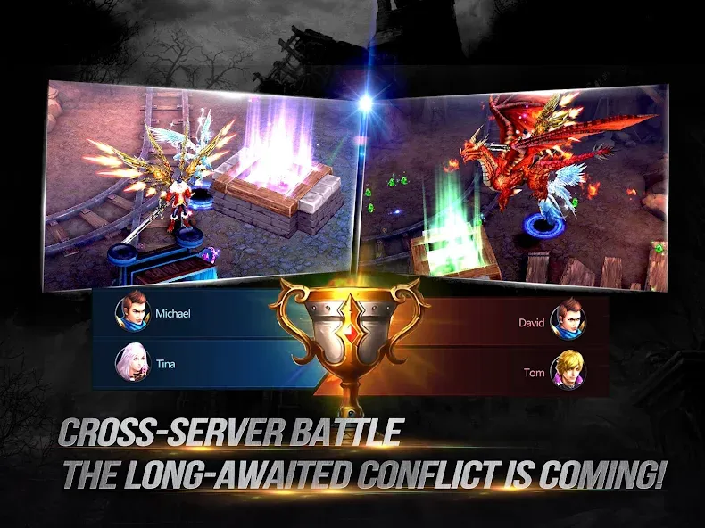 Goddess: Primal Chaos - MMORPG (Годесс)  [МОД Unlimited Money] Screenshot 1