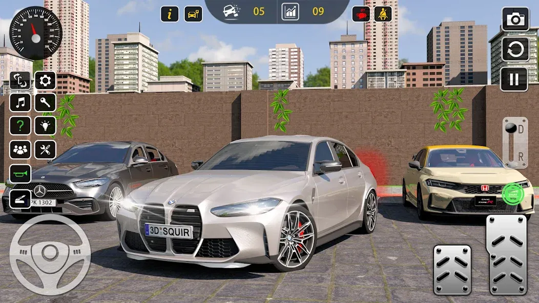 Super Car Parking 3d Games  [МОД Menu] Screenshot 3