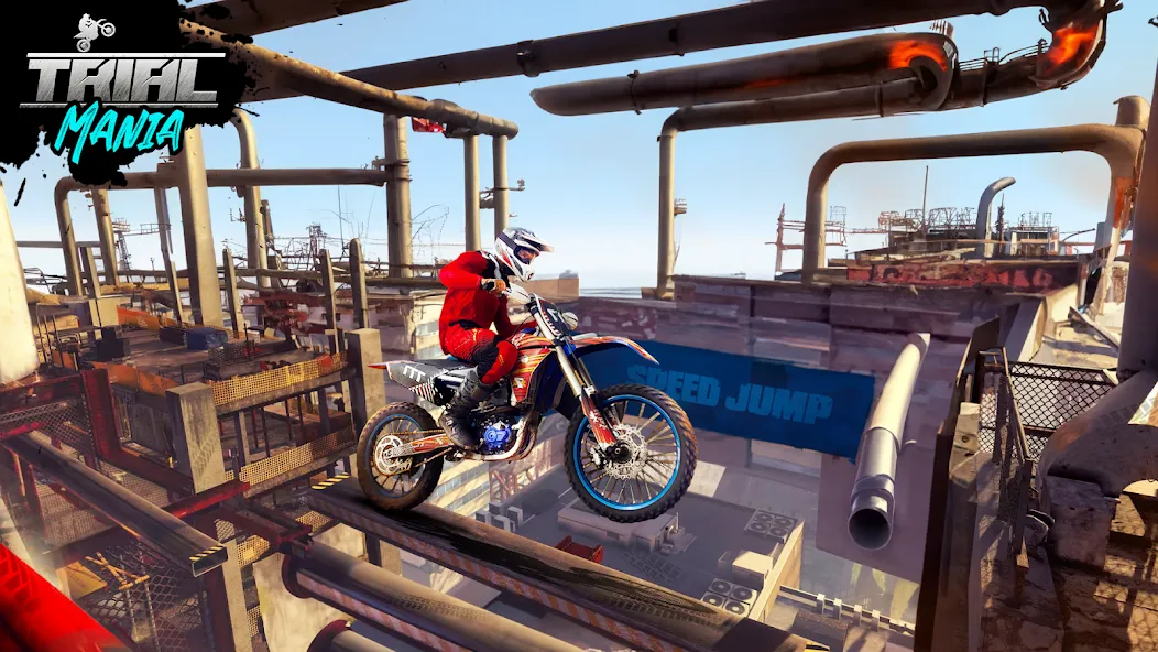 Trial Mania: Dirt Bike Games (Трайал Мания)  [МОД Бесконечные монеты] Screenshot 4