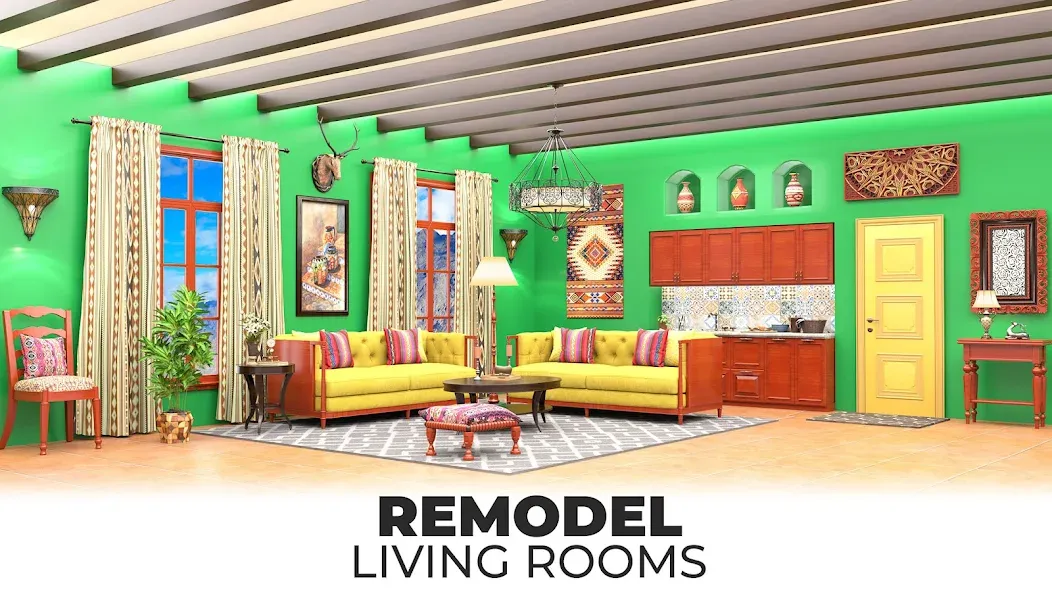 My Home Makeover: House Design  [МОД Unlimited Money] Screenshot 3