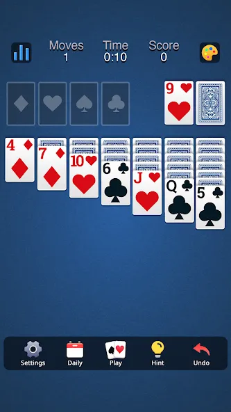 Classic Solitaire - Klondike (Солитер Клондайк Классик)  [МОД Много монет] Screenshot 4