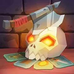 Взломанная Dungeon Tales: RPG Card Game (Данжен Тейлз)  [МОД Unlimited Money] - полная версия apk на Андроид