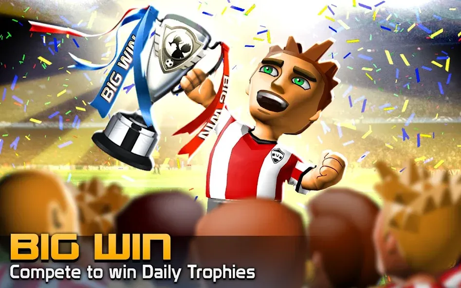 BIG WIN Soccer: World Football (БИГ ВИН Соккер)  [МОД Unlocked] Screenshot 4