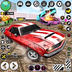 Взломанная X Demolition Derby : Car Games  [МОД Много монет] - стабильная версия apk на Андроид