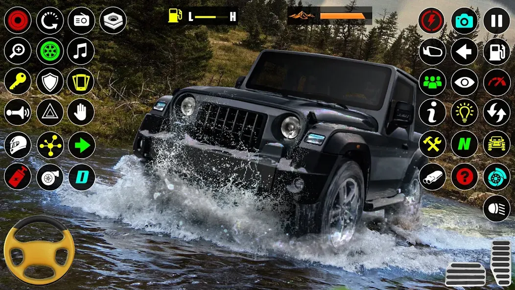 Offroad SUV: 4x4 Driving Game. (Оффроуд внедорожник)  [МОД Много денег] Screenshot 1