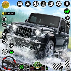 Скачать взломанную Offroad SUV: 4x4 Driving Game. (Оффроуд внедорожник)  [МОД Много денег] - последняя версия apk на Андроид