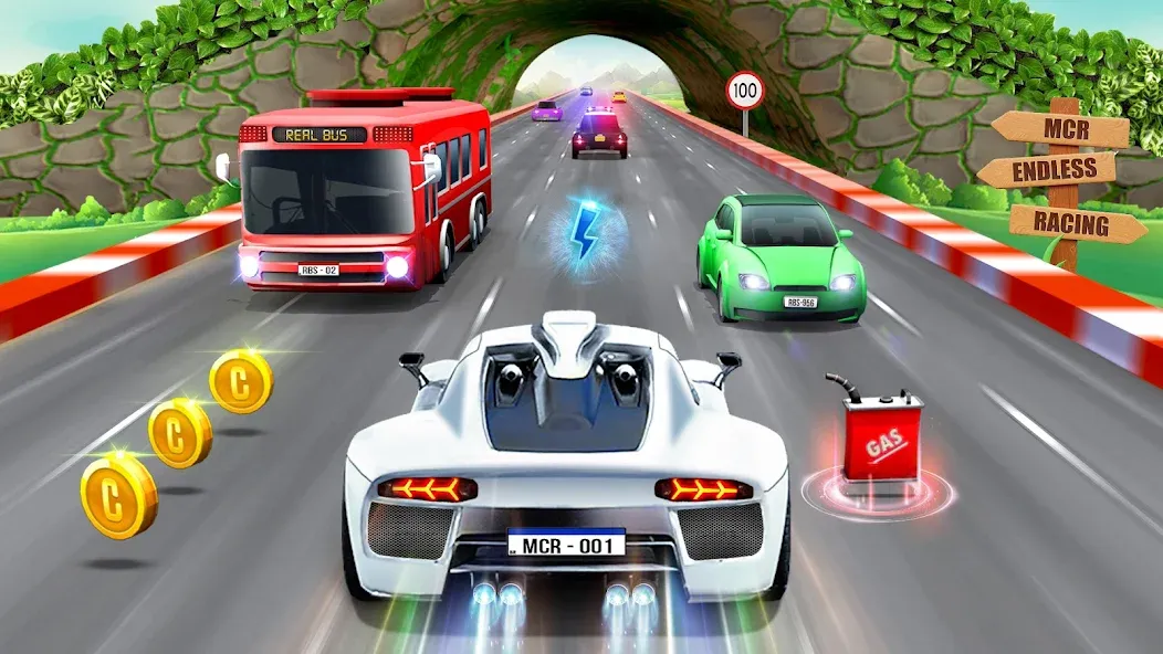 Mini Car Racing Game Legends  [МОД Mega Pack] Screenshot 1