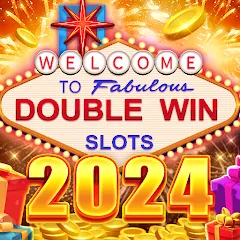 Взломанная Double Win Slots- Vegas Casino (Дабл Вин Слотс)  [МОД Много денег] - полная версия apk на Андроид