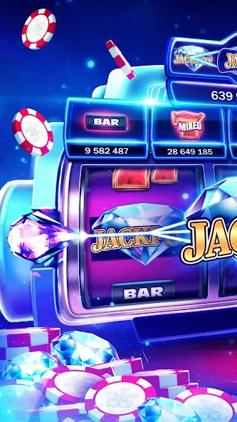 Huuuge Casino Slots Vegas 777 (Хьюдж Казино Слотс Вегас 777)  [МОД Menu] Screenshot 1