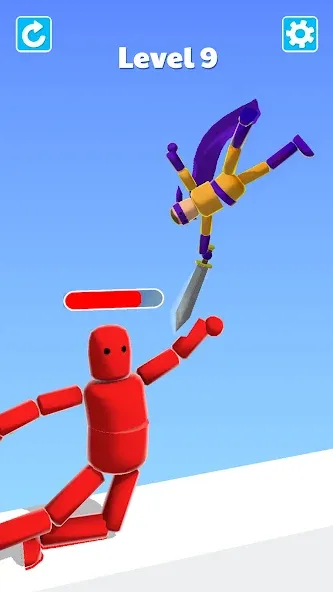 Ragdoll ninja: Imposter hero (Рагдолл Ниндзя)  [МОД Menu] Screenshot 1