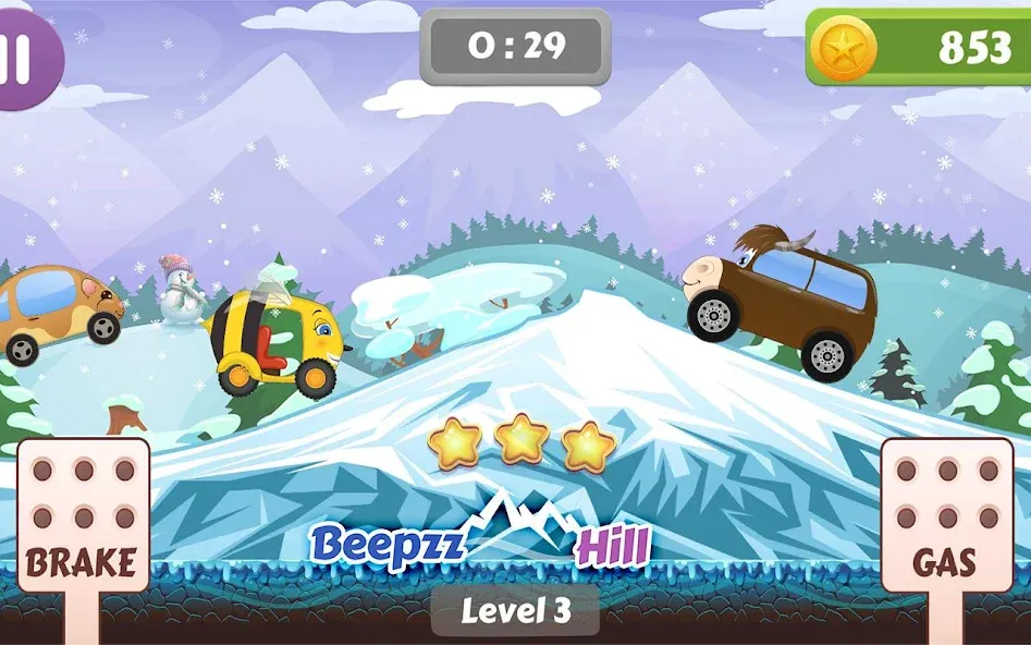 Car Racing game for toddlers  [МОД Menu] Screenshot 5