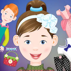 Скачать взлом Dress Up game for girls  [МОД Mega Pack] - полная версия apk на Андроид