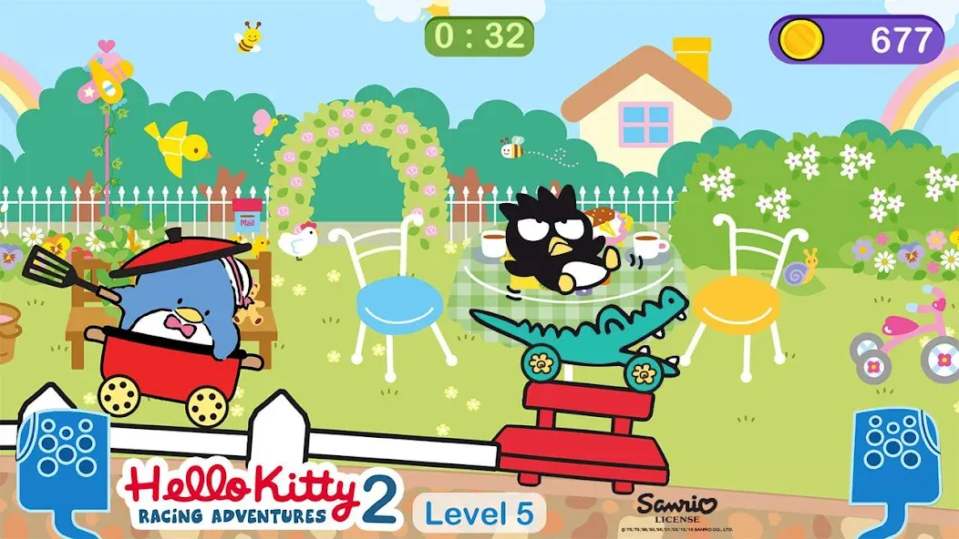 Hello Kitty games - car game  [МОД Все открыто] Screenshot 5