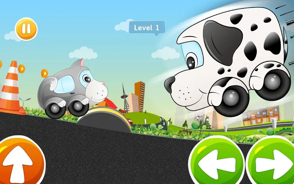 Kids Car Racing game – Beepzz  [МОД Много монет] Screenshot 2