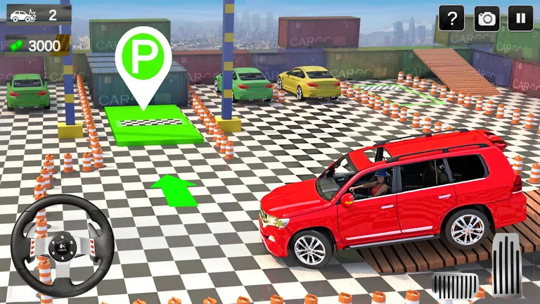 Epic Car Games: Car Parking 3d  [МОД Меню] Screenshot 2