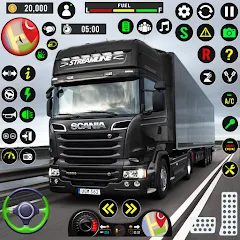 Взломанная Indian Truck Heavy Cargo Duty  [МОД Unlimited Money] - последняя версия apk на Андроид