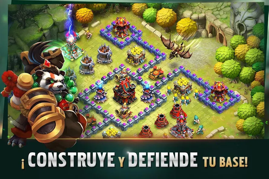 Clash of Lords 2: Español (Клэш оф Лордс 2)  [МОД Unlimited Money] Screenshot 1