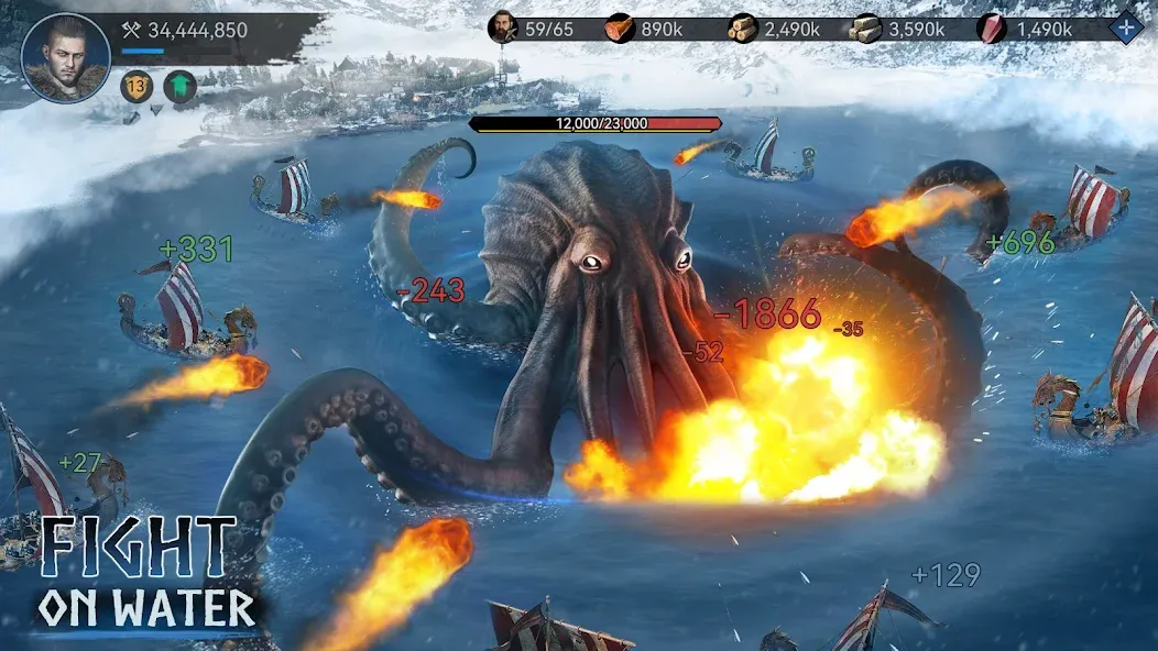 Viking Rise: Valhalla (Викинг Райз)  [МОД Unlocked] Screenshot 4