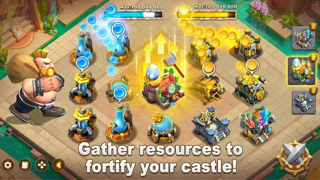 Castle Clash: World Ruler (Кастл Клаш)  [МОД Бесконечные монеты] Screenshot 4