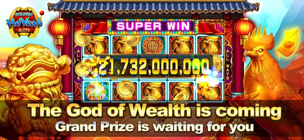 Golden HoYeah- Casino Slots (Голден ХоЯй)  [МОД Menu] Screenshot 1